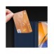 Dux Ducis Skin Pro-fodral till Huawei nova Y61 flip-cover-kortplånboksställ svart
