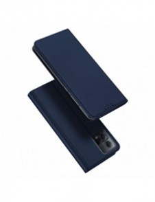 Dux Ducis Skin Pro-fodral för Motorola Edge 30 Fusion flip-fodral kort plånboksställ blå