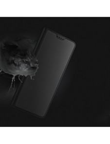 Dux Ducis Skin Pro-fodral för Motorola Edge 30 Fusion flip-fodral kort plånboksställ blå