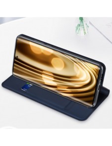 Dux Ducis Skin Pro-fodral för Motorola Edge 30 Fusion flip-fodral kort plånboksställ blå