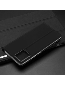 Dux Ducis Skin Pro-fodral för Motorola Edge 30 Fusion flip-fodral kort plånboksställ blå