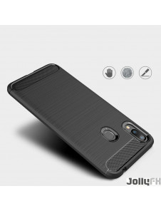 Svart och väldigt elegant omslag Asus Zenfone Max Pro M2 ZB631KL.