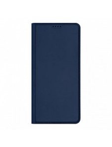 Dux Ducis Skin Pro-fodral för Oppo Reno 8 flip-fodral kort plånboksställ blå