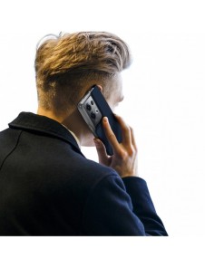 Dux Ducis Skin Pro-fodral för Oppo Reno 8 Pro flip-fodral kort plånboksställ blå