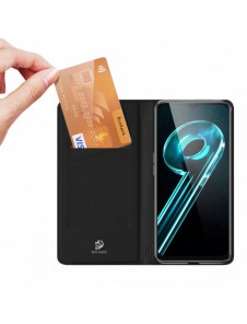 Dux Ducis Skin Pro Fodral För Realme 10 5G / Realme 9i 5G Cover Flip Card Plånboksställ Svart