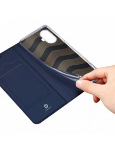 Dux Ducis Skin Pro-fodral för Realme 10 Pro Flip Card-plånboksställ Blå