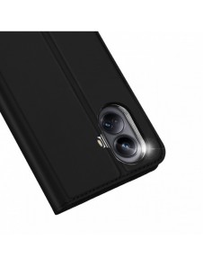 Dux Ducis Skin Pro-fodral för Realme 10 Pro+ flip-fodral plånboksställ svart