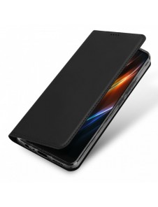 Dux Ducis Skin Pro Fodral För Realme C30 / Realme Narzo 50i Prime Cover Flip Card Plånboksställ Svart