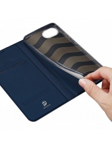 Dux Ducis Skin Pro Fodral För Realme C30 / Realme Narzo 50i Prime Cover Flip Card Plånboksställ Blå