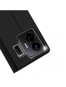 Dux Ducis Skin Pro Fodral För Realme GT Neo 5 / Realme GT3 Flip Cover Card Plånboksställ Svart