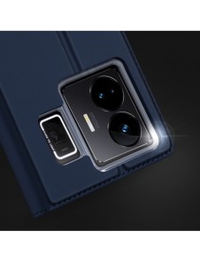 Dux Ducis Skin Pro Fodral För Realme GT Neo 5 / Realme GT3 Flip Cover Card Plånboksställ Svart