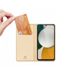 Dux Ducis Skin Pro Fodral för Samsung Galaxy A34 5G Flip Card Plånboksställ Guld