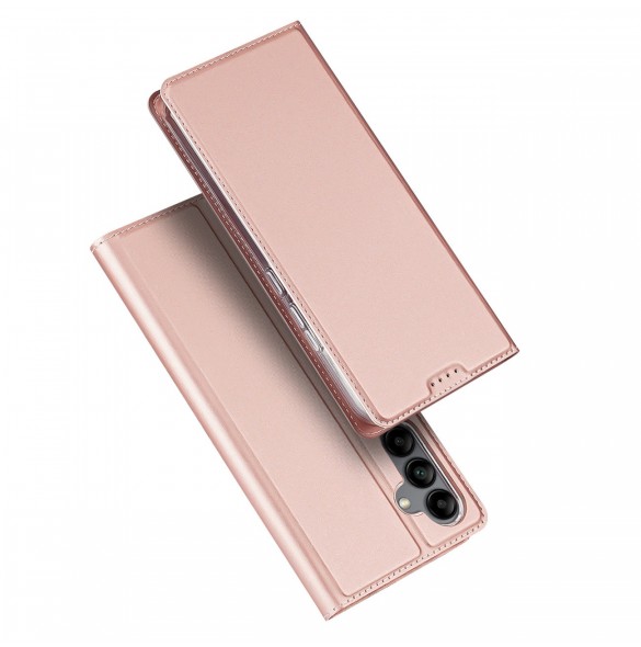 Dux Ducis Skin Pro Fodral för Samsung Galaxy A34 5G Flip Card Plånboksställ Rosa