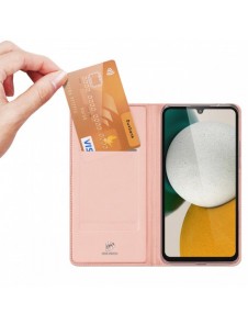 Dux Ducis Skin Pro Fodral för Samsung Galaxy A34 5G Flip Card Plånboksställ Rosa