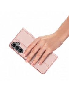 Dux Ducis Skin Pro Fodral för Samsung Galaxy A34 5G Flip Card Plånboksställ Rosa