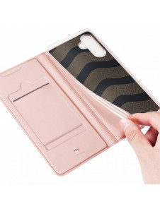 Dux Ducis Skin Pro Fodral för Samsung Galaxy A34 5G Flip Card Plånboksställ Rosa