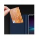 Dux Ducis Skin Pro Fodral för Sony Xperia 1 V Flip Card Plånboksställ Svart