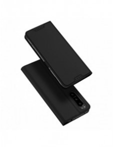 Dux Ducis Skin Pro-fodral för Sony Xperia 5 IV flip-cover-kortplånboksställ svart
