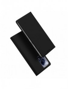 Dux Ducis Skin Pro-fodral för Xiaomi 13 Lite-fodral med flip-kort-plånboksställ svart