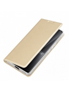 Dux Ducis Skin Pro-fodral för Xiaomi 13 Lite Flip Card-plånboksställ guld