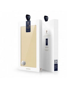 Dux Ducis Skin Pro-fodral för Xiaomi 13 Lite Flip Card-plånboksställ guld