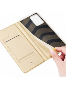 Dux Ducis Skin Pro-fodral för Xiaomi 13 Lite Flip Card-plånboksställ guld