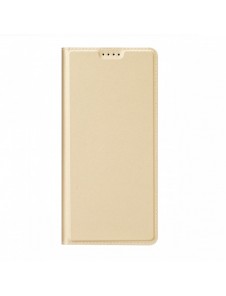 Dux Ducis Skin Pro-fodral för Xiaomi 13 Lite Flip Card-plånboksställ guld