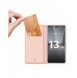 Dux Ducis Skin Pro-fodral för Xiaomi 13 Lite Flip Card-plånboksställ Rosa
