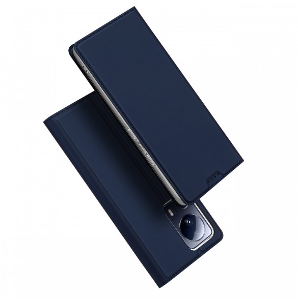 Dux Ducis Skin Pro-fodral för Xiaomi 13 Lite flip-fodral plånboksställ blå