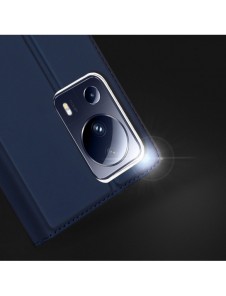 Dux Ducis Skin Pro-fodral för Xiaomi 13 Lite flip-fodral plånboksställ blå