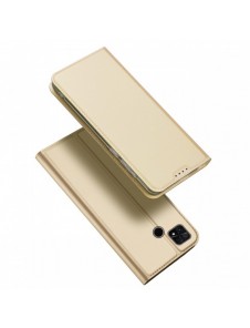 Dux Ducis Skin Pro-fodral för Xiaomi Poco C40 Flip Card-plånboksställ Guld
