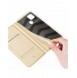 Dux Ducis Skin Pro-fodral för Xiaomi Poco C40 Flip Card-plånboksställ Guld