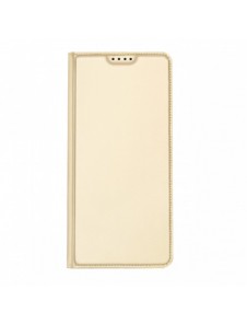 Dux Ducis Skin Pro-fodral för Xiaomi Poco C40 Flip Card-plånboksställ Guld