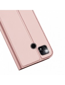 Dux Ducis Skin Pro Fodral till Xiaomi Poco C40 Flip Card Plånboksställ Rosa