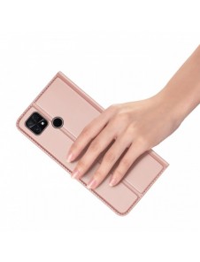 Dux Ducis Skin Pro Fodral till Xiaomi Poco C40 Flip Card Plånboksställ Rosa