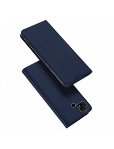 Dux Ducis Skin Pro-fodral för Xiaomi Poco C40 flip-cover-kortplånboksställ blå