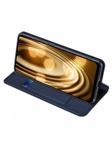 Dux Ducis Skin Pro-fodral för Xiaomi Poco C40 flip-cover-kortplånboksställ blå