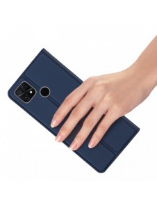 Dux Ducis Skin Pro-fodral för Xiaomi Poco C40 flip-cover-kortplånboksställ blå