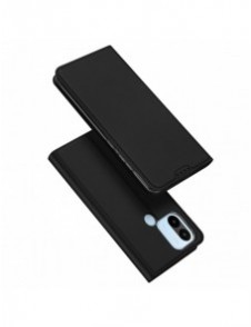 Dux Ducis Skin Pro Fodral för Xiaomi Redmi A1+ Flip Card Plånboksställ Svart