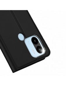 Dux Ducis Skin Pro Fodral för Xiaomi Redmi A1+ Flip Card Plånboksställ Svart