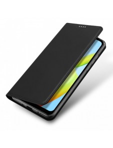 Dux Ducis Skin Pro Fodral för Xiaomi Redmi A1+ Flip Card Plånboksställ Svart