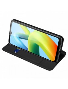 Dux Ducis Skin Pro Fodral för Xiaomi Redmi A1+ Flip Card Plånboksställ Svart