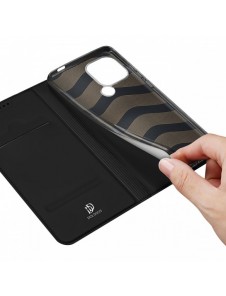 Dux Ducis Skin Pro Fodral för Xiaomi Redmi A1+ Flip Card Plånboksställ Svart