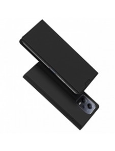 Dux Ducis Skin Pro Fodral För Xiaomi Redmi Note 12 5G / Poco X5 5G Cover Flip Card Plånboksställ Svart