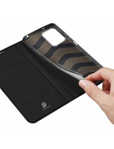 Dux Ducis Skin Pro Fodral För Xiaomi Redmi Note 12 5G / Poco X5 5G Cover Flip Card Plånboksställ Svart