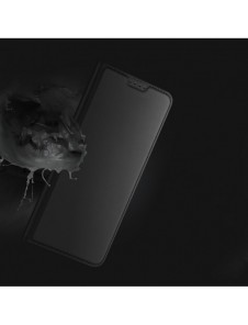Dux Ducis Skin Pro Fodral För Xiaomi Redmi Note 12 5G / Poco X5 5G Cover Flip Card Plånboksställ Svart