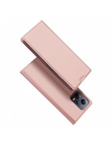 Dux Ducis Skin Pro Fodral För Xiaomi Redmi Note 12 5G / Poco X5 5G Cover Flip Card Plånboksställ Rosa