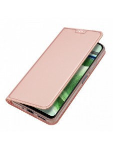 Dux Ducis Skin Pro Fodral För Xiaomi Redmi Note 12 5G / Poco X5 5G Cover Flip Card Plånboksställ Rosa