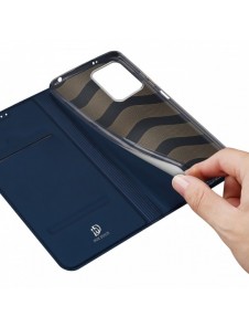 Dux Ducis Skin Pro-fodral för Xiaomi Redmi Note 12 5G / Poco X5 5G Flip Cover Kortplånboksställ Blå