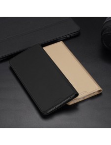 Dux Ducis Skin Pro Fodral För Xiaomi Redmi Note 12 5G / Poco X5 5G Flip Cover Card Plånboksställ Guld